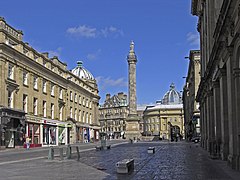 Esempi di architettura georgiana attorno al Grey's Monument