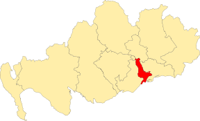 Location of the ward