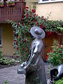 Statue in der Altstadt von Rheinfelden