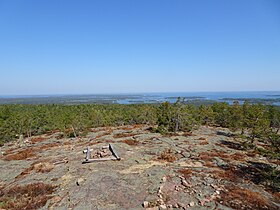 Vue du sommet - juillet 2018