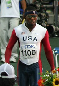 Bershawn Jackson under VM 2007 i Osaka, Japan