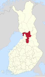 distretto di Oulunkaari – Localizzazione