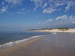 Plaża we Parque del Plata