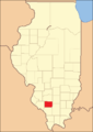 Perry County at the time of its creation in 1827