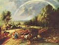 Landschaft mit dem Regenbogen, Peter Paul Rubens, 1636-1638