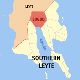 Sogod na Leyte do Sul Coordenadas : 10°23'N, 124°59'E