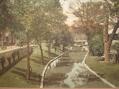 San Antonio prior to the 1920 establishment of the Riverwalk Photo of San Antonio, TX, prior to 1920 IMG 3153.JPG