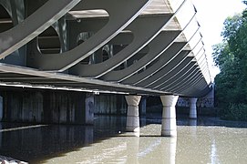 Ponte del tramway e della D2020, Olivet