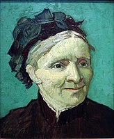 梵高, "Portrait of the Artist's Mother (Van Gogh)", 1888