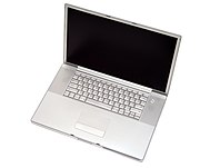 One of the final, 1.67 GHz 17" PowerBooks Powerbook G4 17" 1.67ghz Late-2005.jpg