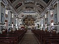 The cathedral's nave in 2023