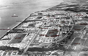 Sampson Air Force Base 1950 photo.jpg