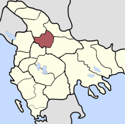 Location of Sanjak of Prizren