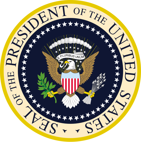 Fil:Seal of the President of the United States.svg