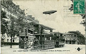 Gare de Passy 1900-luvun alussa.