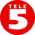 Logo de Tele 5 de juillet au 31 décembre 1992