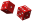 Two red dice 01.svg