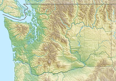 Location map Washington