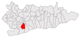 Location in Călărași County