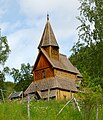 Stavkirke d'Urnes depuis le côté sud-ouest.