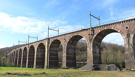 Le viaduc de Lanespède.