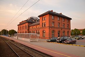 Dworzec kolejowy w Jarocinie
