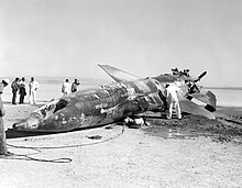 X-15-2 crash at Mud Lake, Nevada X-15 Crash at Mud Lake, Nevada - GPN-2000-000120.jpg