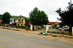 'n Winkelsentrum in Underberg