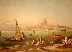 "The sacred town and temples of Dwarka" 1826