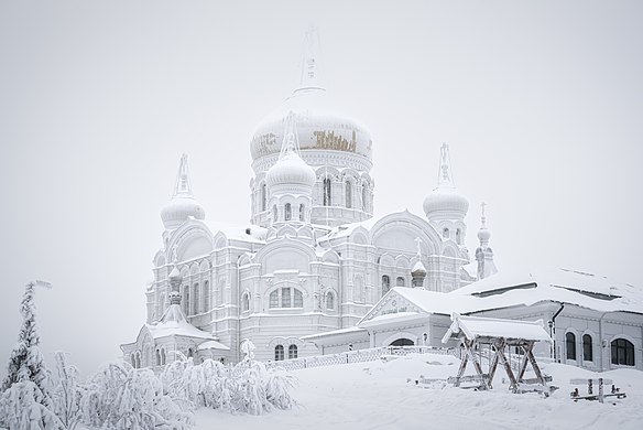 44. Крестовоздвиженский собор Белогорского монастыря, Кунгурский район, Пермский край Автор — AndreiBas