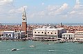 Bacino di San Marco și Piazza San Marco văzute din clopotnița Bazilicii San Giorgio Maggiore