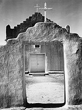 Church, Taos Pueblo (1942).