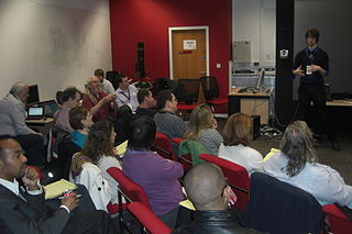 A snapshot from the BrisWiki Academy, Bristol, 2011