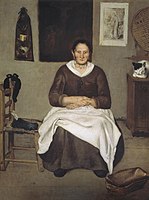 Антоніо Пуга, портрет матері, музей де Понтеведра