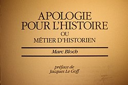 Image illustrative de l’article Apologie pour l'histoire ou Métier d'historien