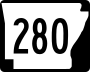 Highway 280 marker