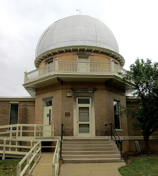 Exterior of the observatory in 2013