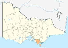 Contea di South Gippsland – Mappa