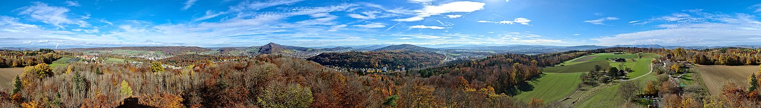 360° Panorama vom Baldegger Wasserturm