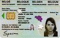 Belgian national identity card