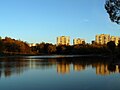 Le quartier de Vinohradar, Kiev.