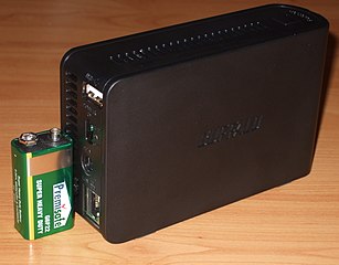 Eine Buffalo LinkStation Mini (LS-WSGL/R1) - (C) Phobie - CC 3.0 - via Wikimedia Commons