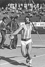 Vizeeuropameister Detlef Michel, amtierender Weltmeister und EM-Dritter von 1982