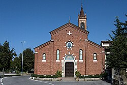 Skyline of Campagnola Cremasca