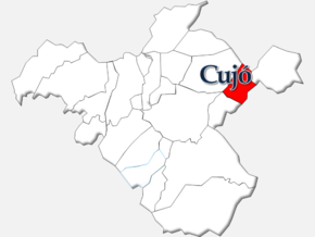 Localização no município de Castro Daire