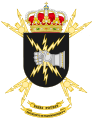 Escudo del desaparecido Regimiento de Transmisiones n.º 2 (RT-2)