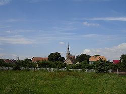 Panoramic view of Czeska Wieś