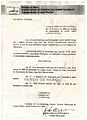 Decreto municipal de 9 de março de 2003 em que o município de Campo Maior decreta luto oficial pelo falecimento do bispo Dom Abel Alonso Núñez.