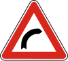 Curve to right