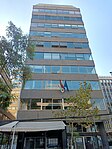 Building hosting the Embassy in Santiago de Chile